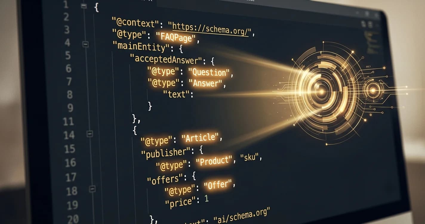 Schema markup para IA: los datos estructurados que ChatGPT y Perplexity sí leen
